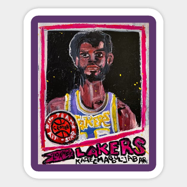 Kareem Abdul Jabar Sticker by ElSantosWorld